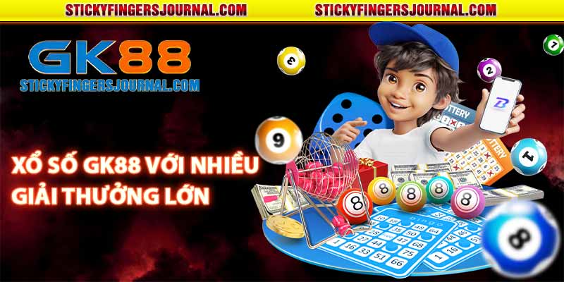 Xổ số GK88 với nhiều giải thưởng lớn